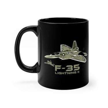 F-35 LIGHTNING IN DESIGNED -MUG Printify